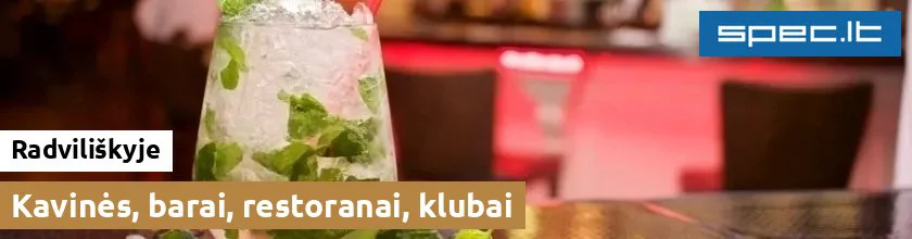 Kavinės, barai, restoranai, klubai Radviliškyje | spec.lt