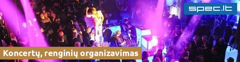 Koncertų, renginių organizavimas | spec.lt