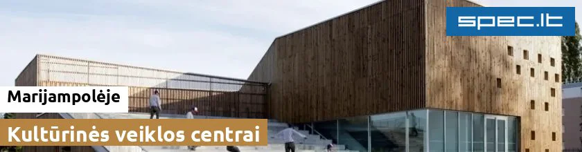 Kultūrinės veiklos centrai Marijampolėje | spec.lt