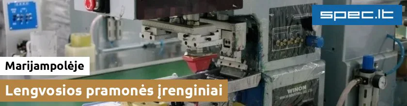 Lengvosios pramonės įrenginiai Marijampolėje | spec.lt