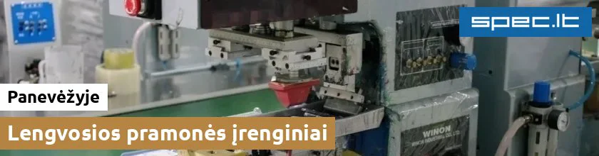 Lengvosios pramonės įrenginiai Panevėžyje | spec.lt
