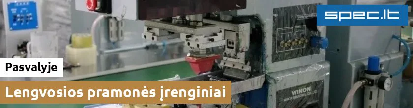 Lengvosios pramonės įrenginiai Pasvalyje | spec.lt
