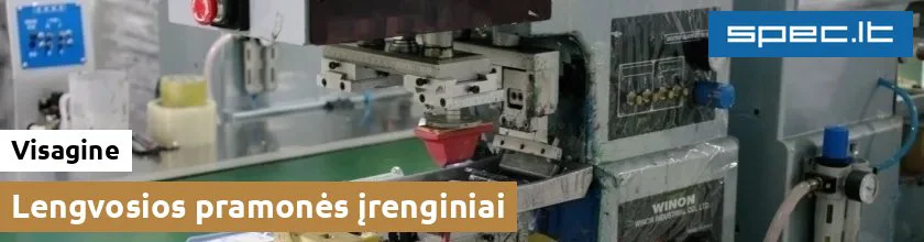 Lengvosios pramonės įrenginiai Visagine | spec.lt