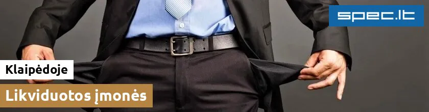 Likviduotos įmonės Klaipėdoje | spec.lt