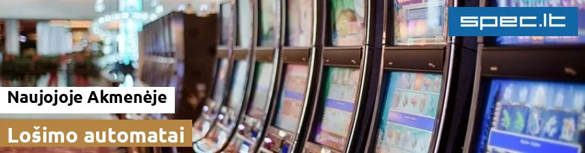 Lošimo automatai Naujojoje Akmenėje