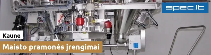 Maisto pramonės įrengimai Kaune | spec.lt