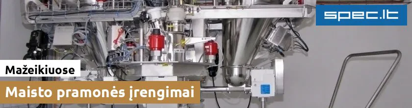 Maisto pramonės įrengimai Mažeikiuose | spec.lt