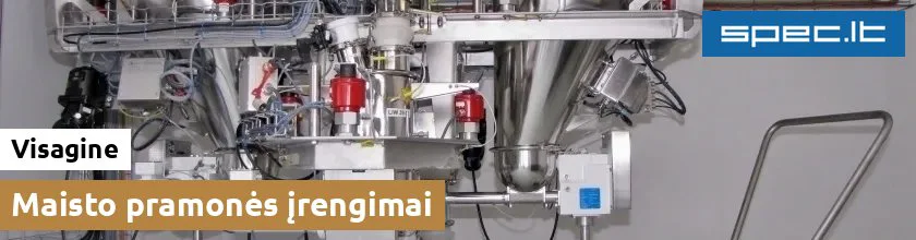 Maisto pramonės įrengimai Visagine | spec.lt