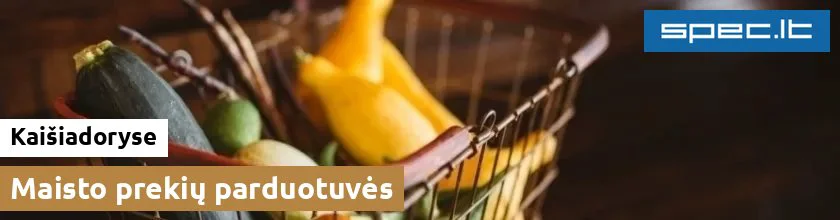Maisto prekių parduotuvės Kaišiadoryse | spec.lt