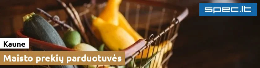 Maisto prekių parduotuvės Kaune | spec.lt
