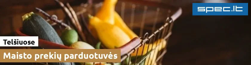 Maisto prekių parduotuvės Telšiuose | spec.lt