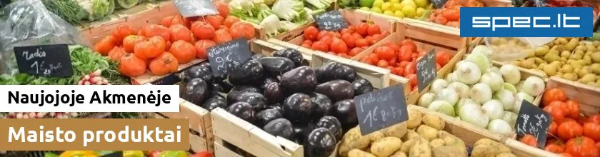 Maisto produktai Naujojoje Akmenėje
