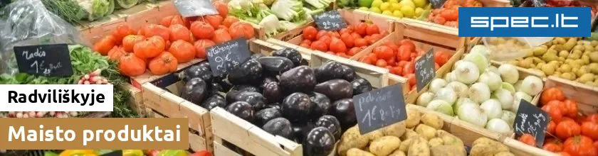 Maisto produktai Radviliškyje | spec.lt