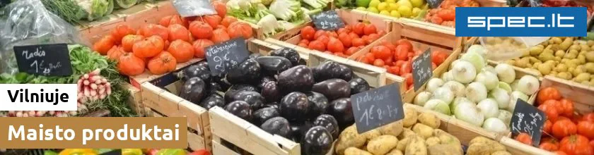 Maisto produktai Vilniuje | spec.lt