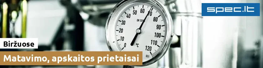 Matavimo, apskaitos prietaisai Biržuose