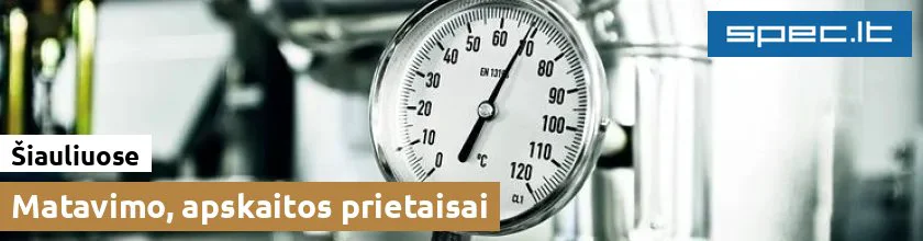 Matavimo, apskaitos prietaisai Šiauliuose | spec.lt