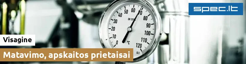 Matavimo, apskaitos prietaisai Visagine | spec.lt