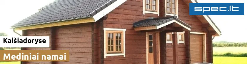 Mediniai namai Kaišiadoryse | spec.lt