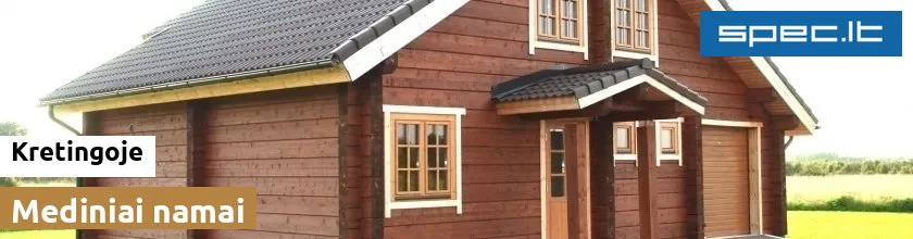 Mediniai namai Kretingoje | spec.lt