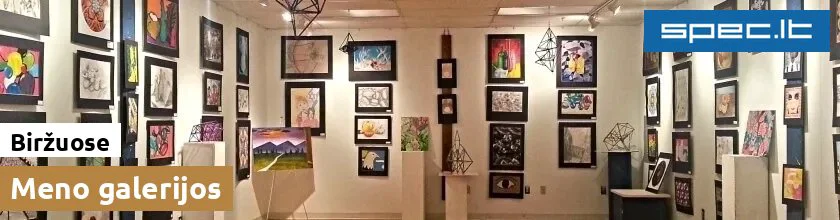 Meno galerijos Biržuose | spec.lt
