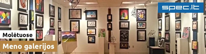 Meno galerijos Molėtuose