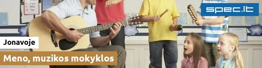 Meno, muzikos mokyklos Jonavoje