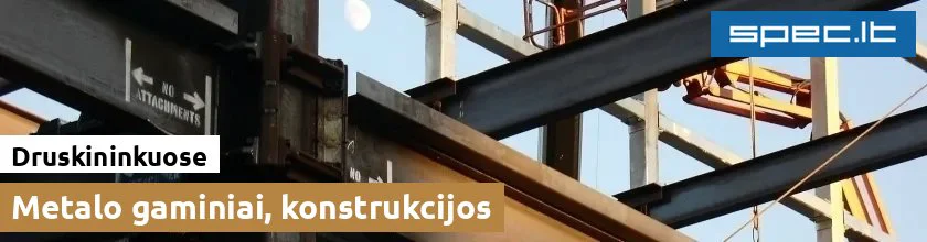 Metalo gaminiai, konstrukcijos Druskininkuose | spec.lt