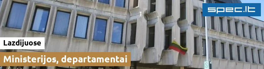 Ministerijos, departamentai Lazdijuose