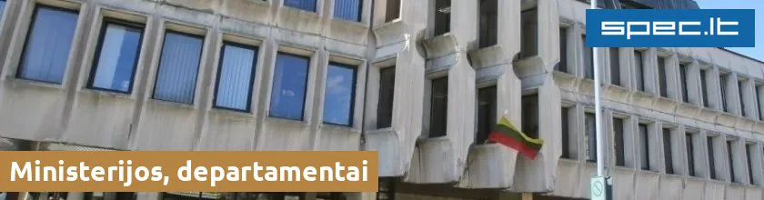 Ministerijos, departamentai | spec.lt