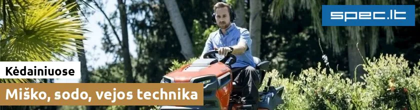 Miško, sodo, vejos technika Kėdainiuose | spec.lt