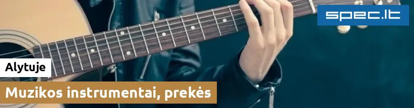 Muzikos instrumentai, prekės Alytuje