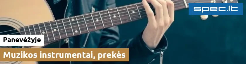 Muzikos instrumentai, prekės Panevėžyje | spec.lt