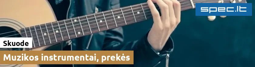 Muzikos instrumentai, prekės Skuode