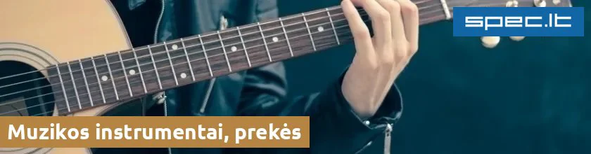 Muzikos instrumentai, prekės | spec.lt