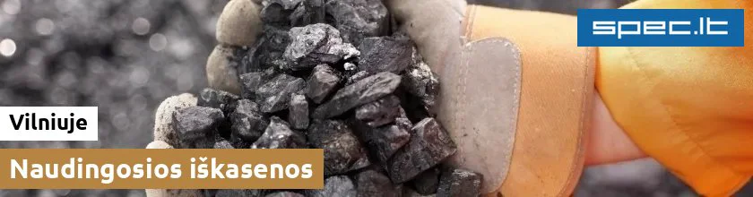 Naudingosios iškasenos Vilniuje | spec.lt