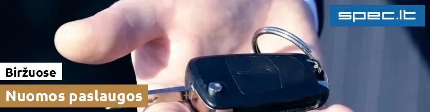 Nuomos paslaugos Biržuose | spec.lt