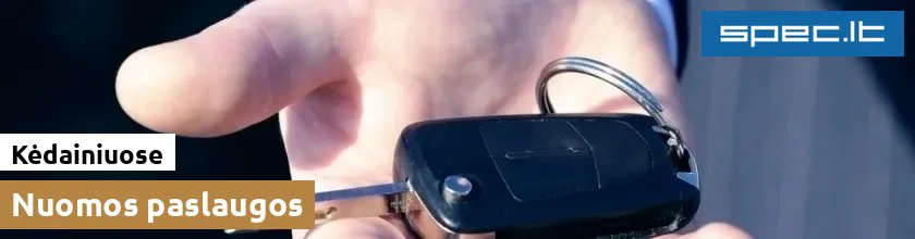 Nuomos paslaugos Kėdainiuose | spec.lt