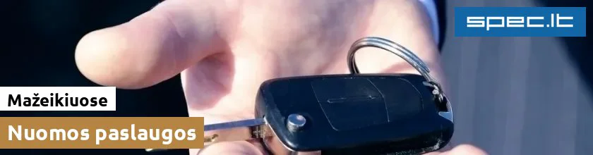 Nuomos paslaugos Mažeikiuose | spec.lt