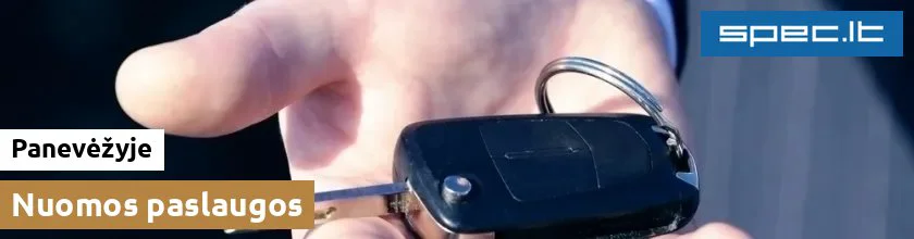 Nuomos paslaugos Panevėžyje | spec.lt