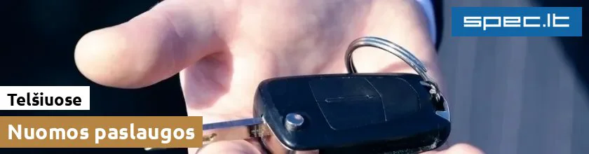 Nuomos paslaugos Telšiuose | spec.lt