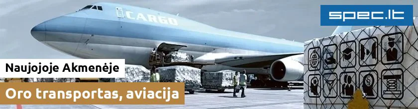 Oro transportas, aviacija Naujojoje Akmenėje