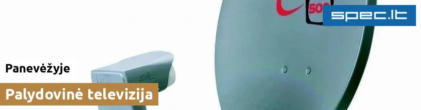 Palydovinė televizija Panevėžyje | spec.lt