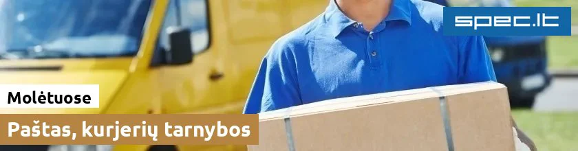 Paštas, kurjerių tarnybos Molėtuose