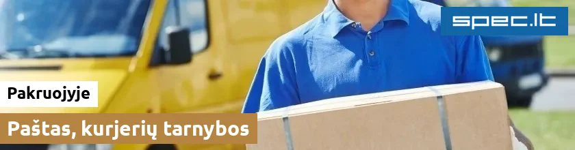 Paštas, kurjerių tarnybos Pakruojyje