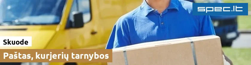 Paštas, kurjerių tarnybos Skuode
