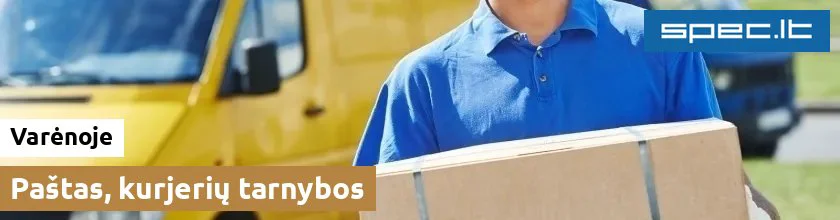 Paštas, kurjerių tarnybos Varėnoje