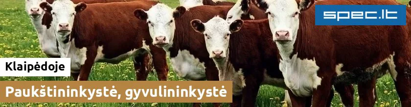 Paukštininkystė, gyvulininkystė Klaipėdoje | spec.lt