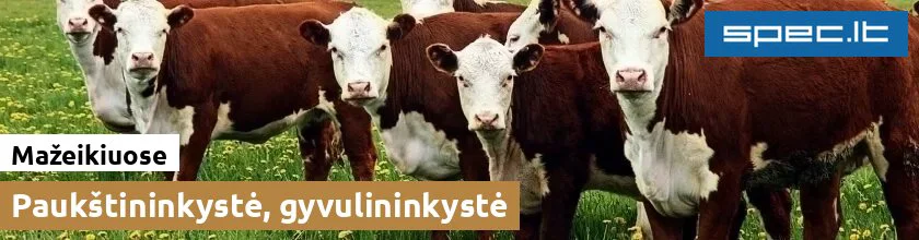 Paukštininkystė, gyvulininkystė Mažeikiuose | spec.lt