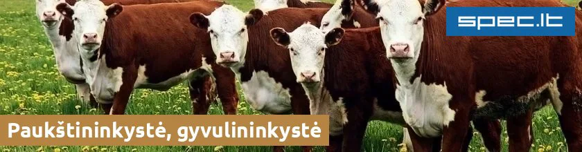 Paukštininkystė, gyvulininkystė | spec.lt