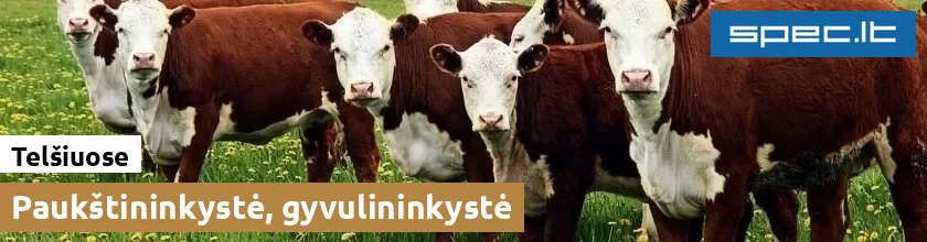 Paukštininkystė, gyvulininkystė Telšiuose | spec.lt